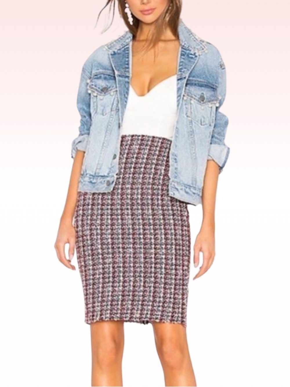 BAILEY 44 Laissez Faire tweed skirt (Sz XS)